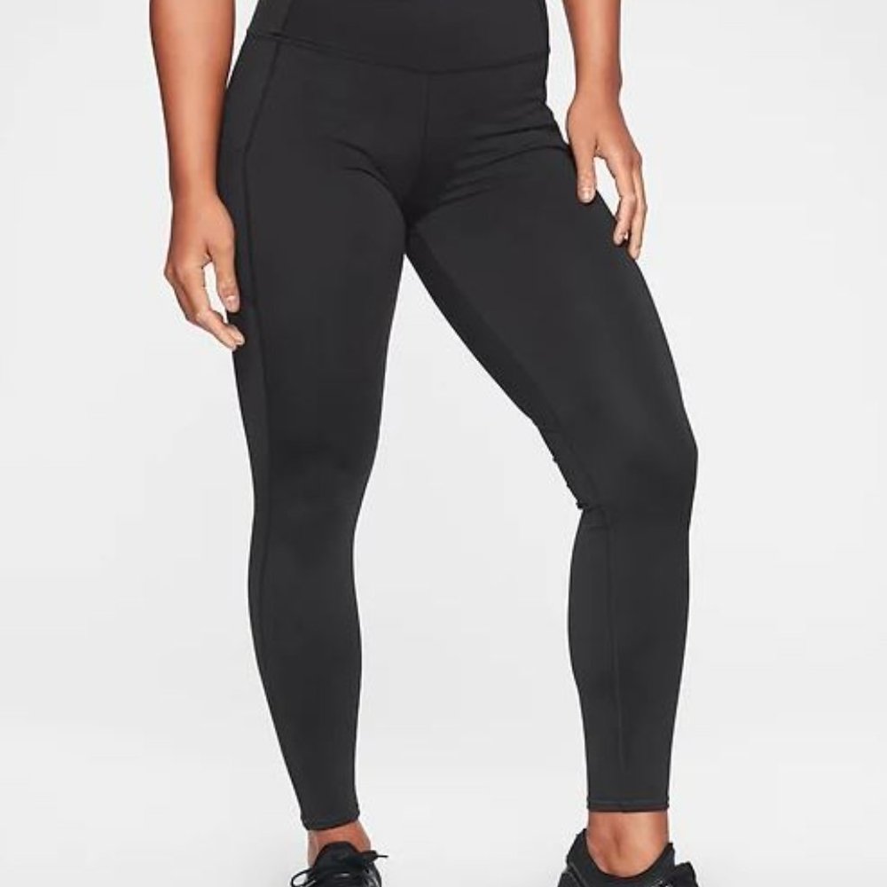 Athleta Lightning 7/8 tights w/ pockets, like new